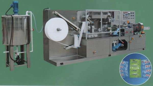 Automatic Single-piece Package Wet Wipe Machine,Produto Paper Máquinas para Fazer