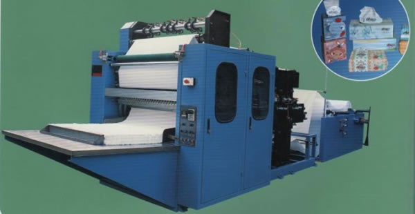 (180-210)/(2-6)Automatic Box-drawing Face Tissue Machine ,Paper Product Making Machinery