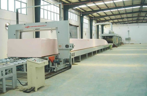 Horizontal Automatic Continuously Foaming Produced-line,