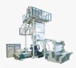 Two layer co-extrusion blown film machine