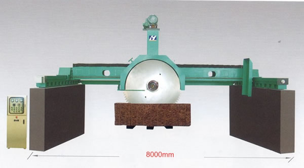 end-beam multi-disc stone sawing machine,Building Material Making Machinery