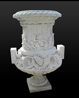 Flowerpot Stone Carvings and Sculptures,Stone Carvings and Sculptures